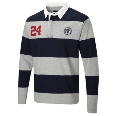 Tog 24 Light grey marl eton rugby shirt